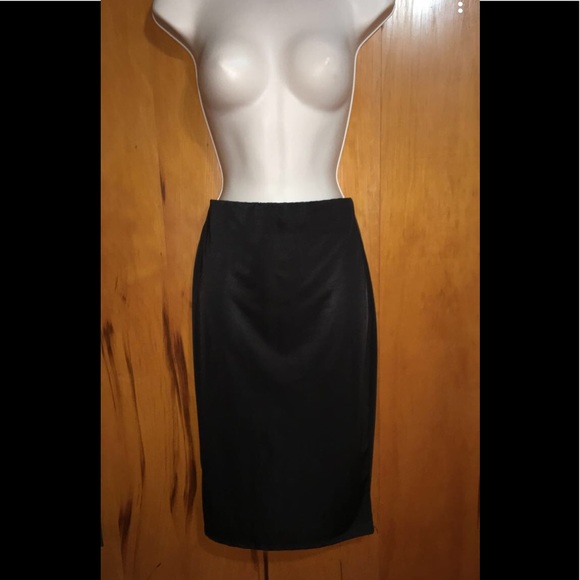 Sheer black midi skirt - Picture 1 of 1